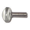 Midwest Fastener Thumb Screw, 3/8"-16 Thread Size, Spade, Zinc Plated Steel, 1 in Lg, 4 PK 60517